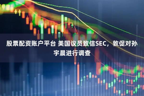 股票配资账户平台 美国议员致信SEC，敦促对孙宇晨进行调查