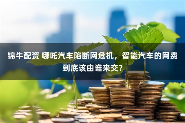 锦牛配资 哪吒汽车陷断网危机，智能汽车的网费到底该由谁来交？